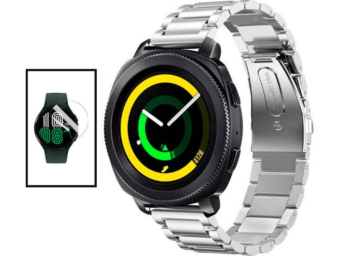 Kit Bracelete + Película + Ferramentae Xiaomi Watch S1 Active Cinzento e Transparente