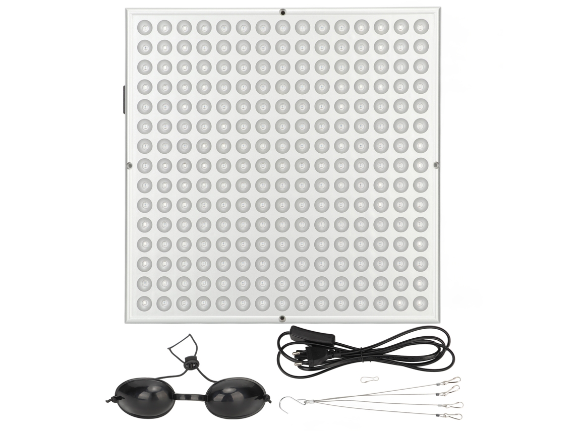 Painel de Luz Led 660nm 850nm Infravermelho para Alívio de Dor e Beleza com Plug Eu | S/MARCA
