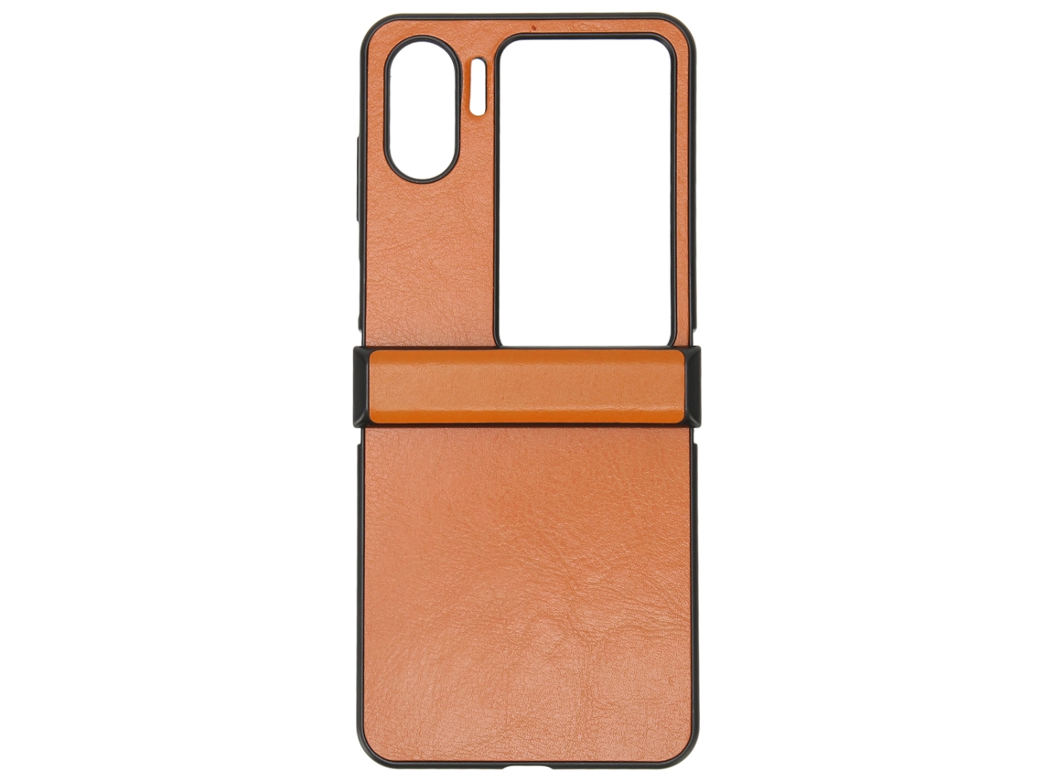 Aetheria capa Protetora de Couro Dobrável Listrada Anti queda para Oppo Find N2 Flip