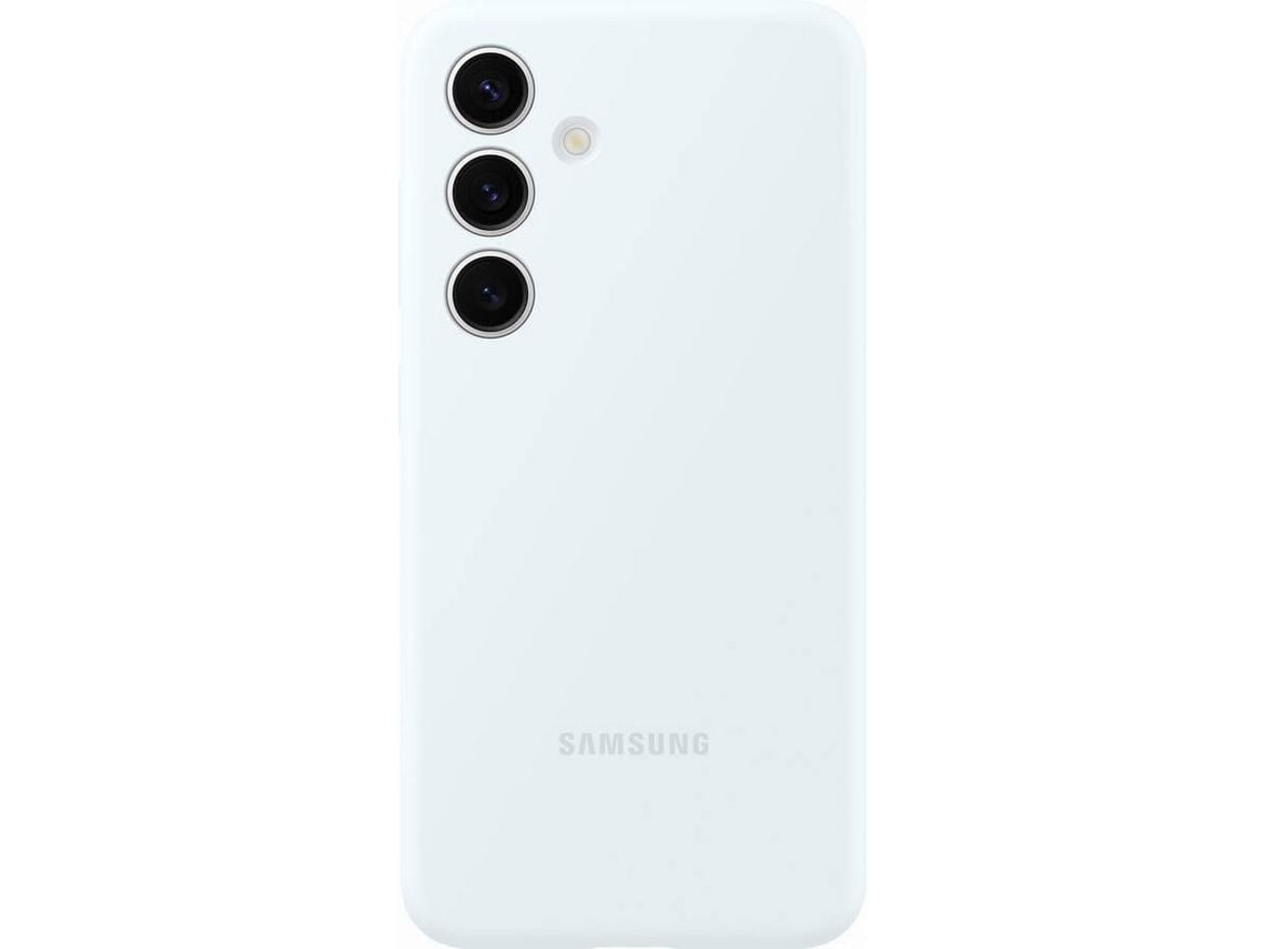 Capa de Silicone SAMSUNG Galaxy S24 Branco (Outlet Caixa Aberta )