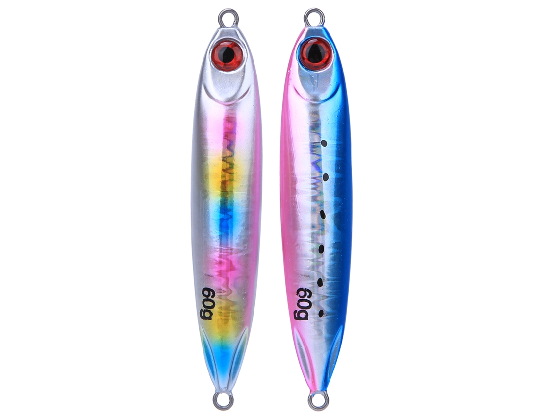 Isca Artificial Q11 60g 2pcs para Pesca Longa