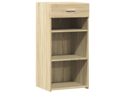 Sideboard, Sideboards Vidaxl Marrom Madeira Processada (n/a)