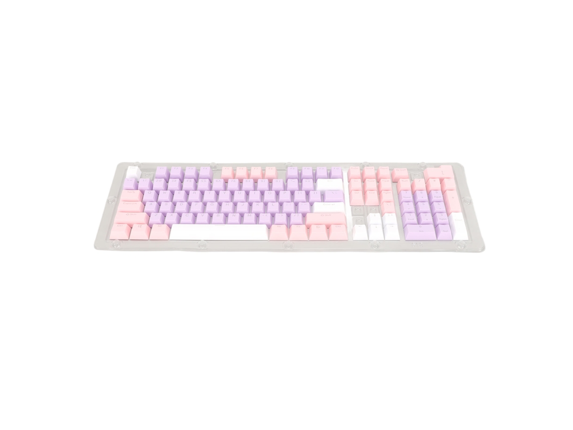 Kit de Teclado Mecánico 87 Teclas, Intercambiable, Rgb, Modular, Personalizable, Juegos | S/MARCA