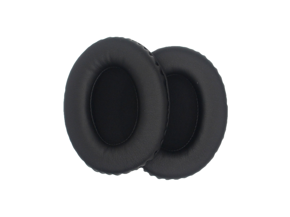 Almofadas De Ouvido Orais Premium De Couro De Proteína 105x85mm (pac Inf