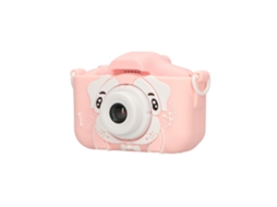 Kids Camera Camera H28 Dual Rosa 1080p 30fps, Ecrã 2.0 Extralink