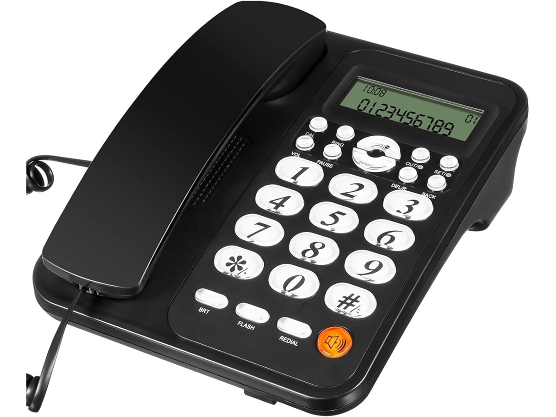 Telefone Fixo Com Identificador De Chamadas E Endereço Residencial.