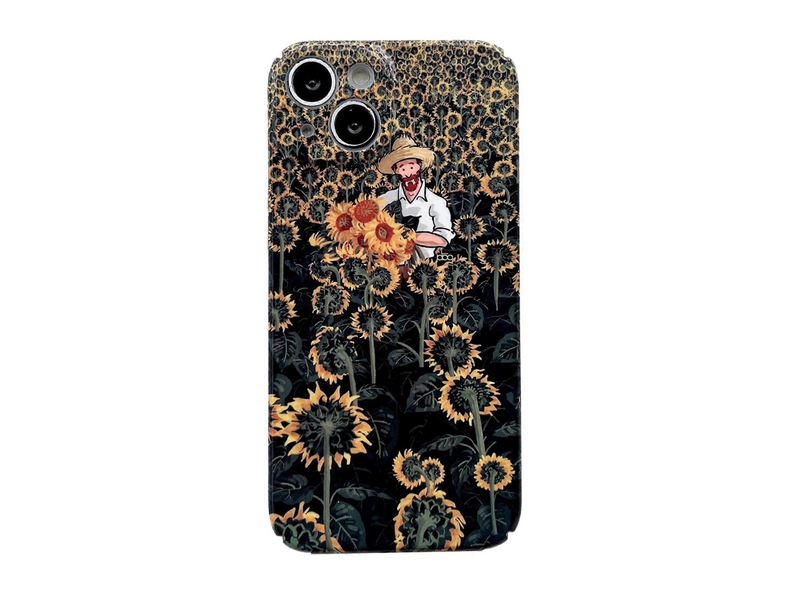 Capa De Pc Brilhante Com Furo Preciso Para Iphone 14 Plus