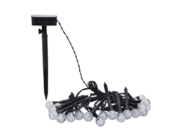 Luzes Led de Natal em Fio Plástico 3m 20 Leds para Decoração