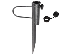 Base parasol metal con asa