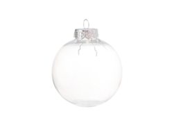 Bolas De Natal De Plástico Transparente Para Festas E Casamentos Sunflare