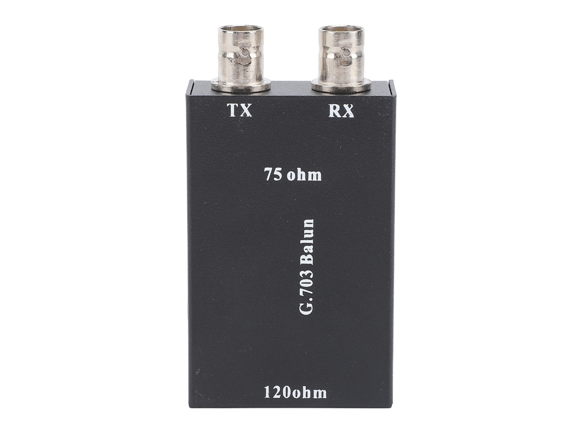 Conversor Ethernet Bnc a Rj45 G703 Balun 75 Ohmios a 12 Ohmios S/MARCA