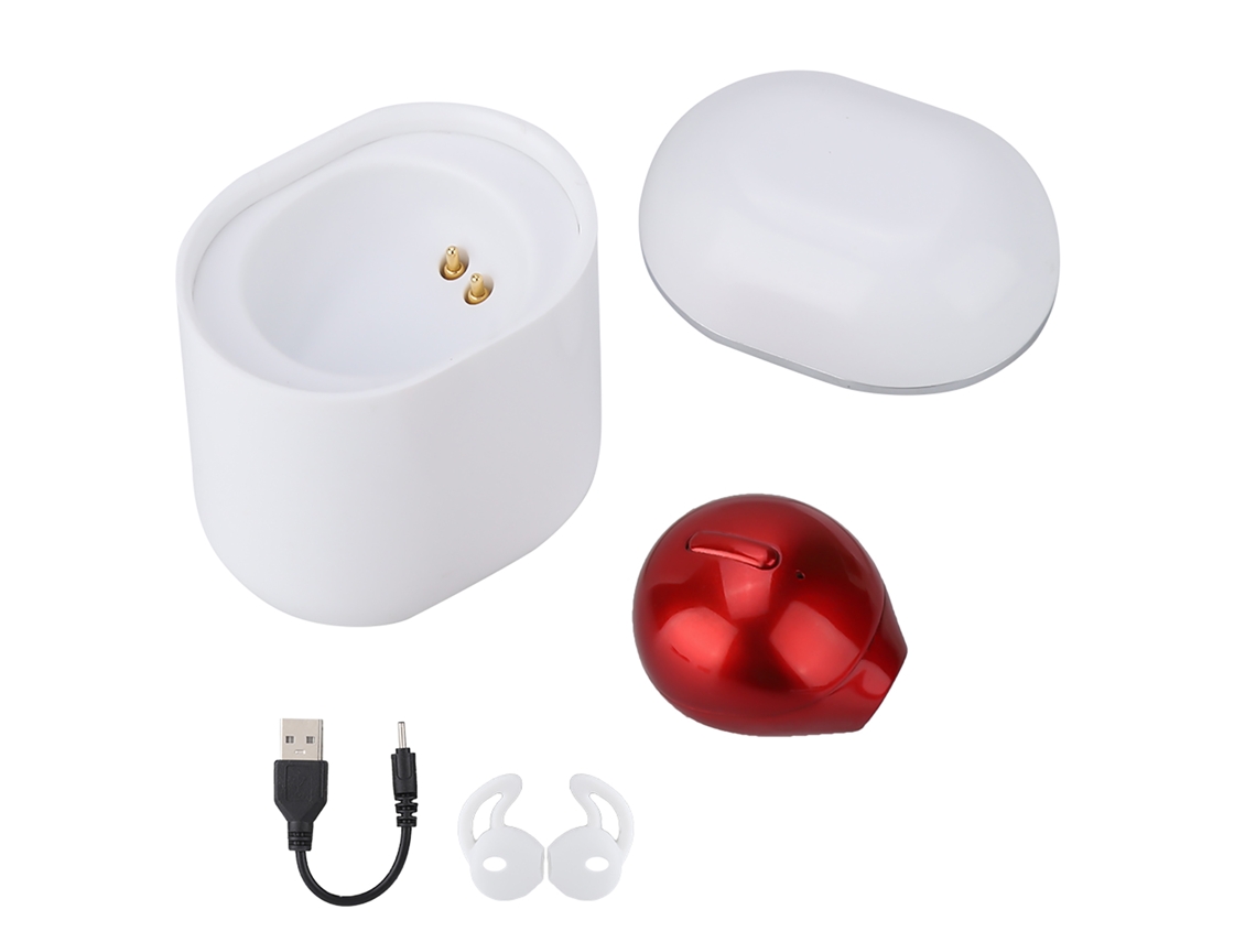 Fones Bluetooth LAXISCREED X20 Sem Fio Vermelho