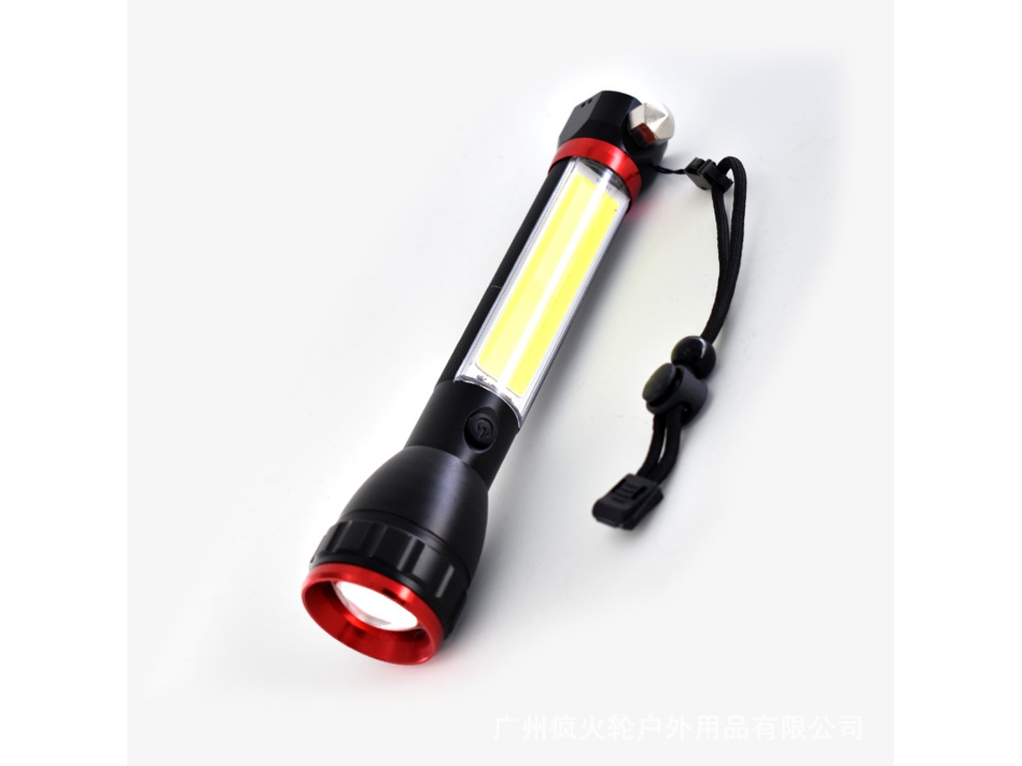 Lanterna Cob Car Survival Hammer