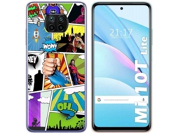 Capa Xiaomi Mi 10T Lite TUMUNDOSMARTPHONE Comic Multicor