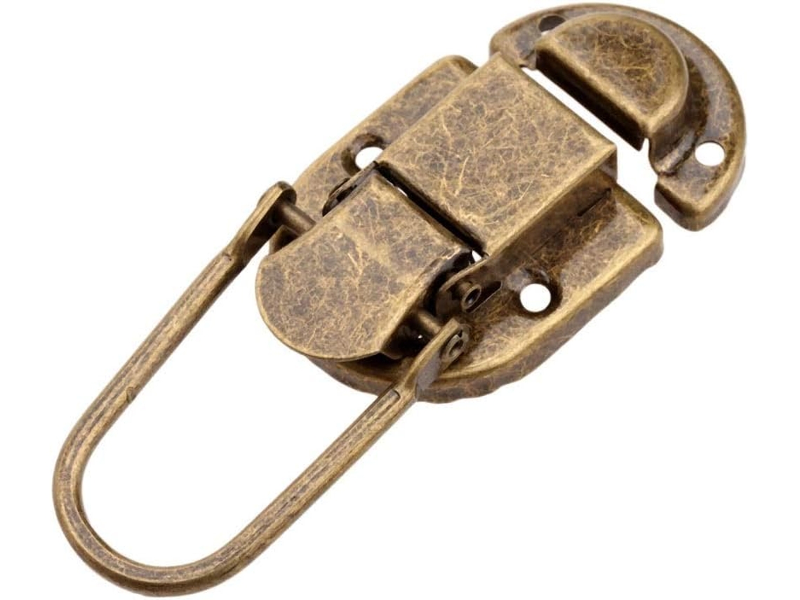 1 Peça De Fecho Caixa Ferro 60 * 34mm Para Vinho, Caixa De Madeira, Fecho De Alternância Para Mala, Ferramentas De
