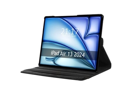 Capa TUMUNDOSMARTPHONE Giratória 360 para Apple Ipad Air 2024 13 M2 Preta
