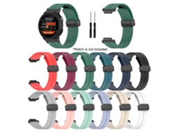 Pulseira de silicone com fivela magnética para relógios EOOCOO