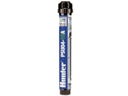 Difusor HUNTER PSU-04-12A. Alcance 3,70 m Altura total: 18,4 cm Altura de emergência: 10cm Diâmetro exposto: 3 cm Conexão: ½ fêmea Alcance: