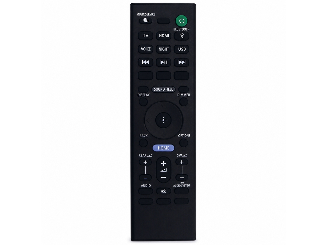 Comando À Distância De Substituição Para Barra De Som Compatível Com Sony Rmt-ah510u