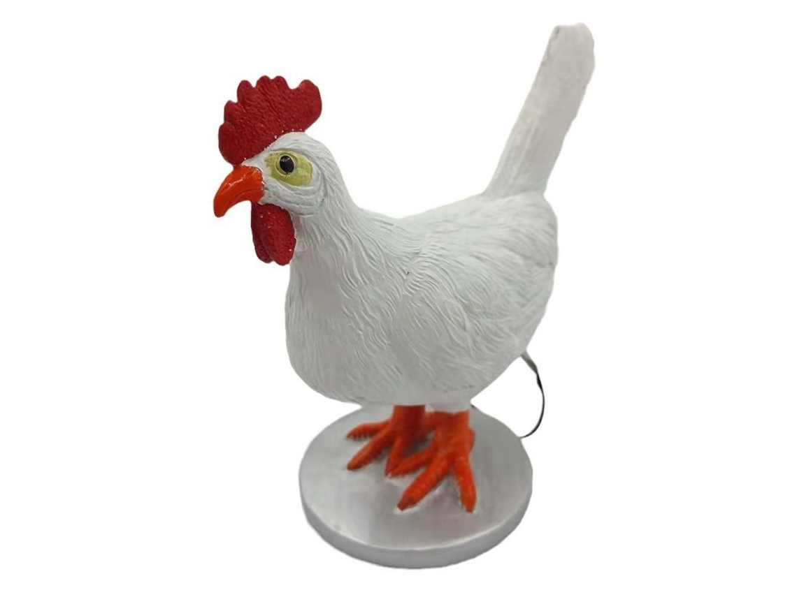 Lâmpada De Ovo De Galinha Com Led Realista, Lâmpada De Mesa Quente Usb, Presente Criativo E Divertido 1 Unidade