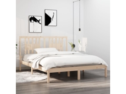 Vidaxl Estrutura De Cama 160x200 Cm Pinho Maciço