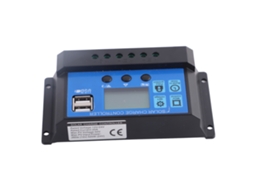 Controlador de Carga Solar PWM 12v 24v 20a com USB 5v S/MARCA