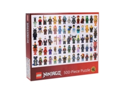 Livro LEGO NINJAGO 500-Piece Puzzle de Abrams and Chronicle Books IWUK (Inglês)