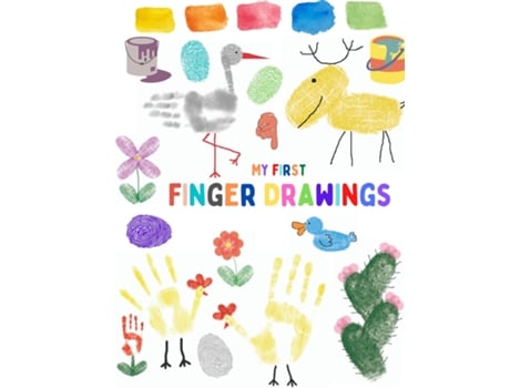 Livro My first finger drawings de James Howard (Inglês)