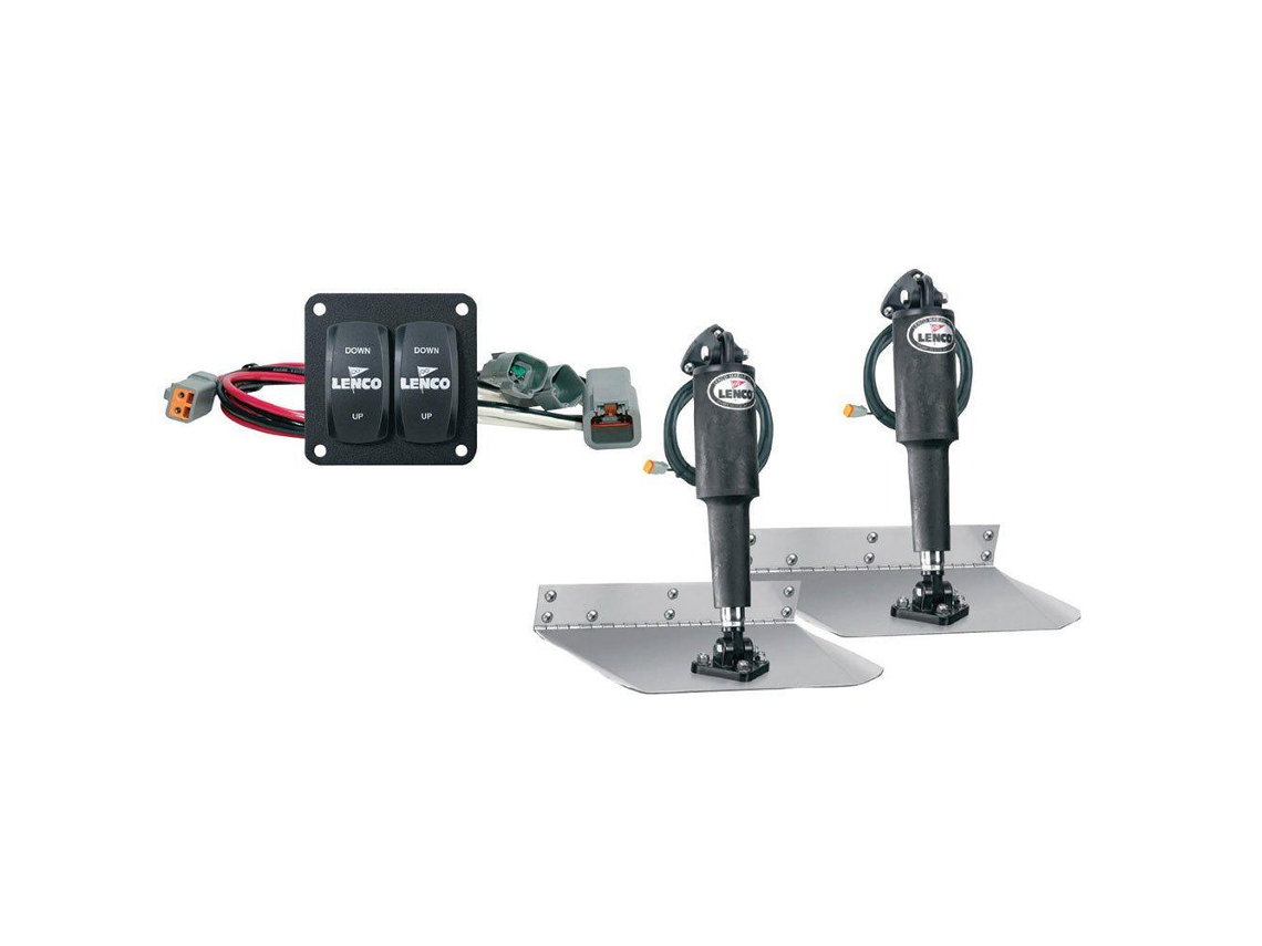 Lenco Standard Trim Tab Kit With Indicator Switch