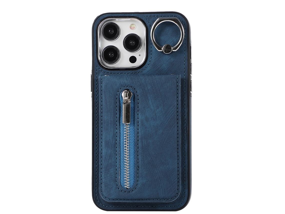 Suporte Casa Pega Para Iphone 15 Pro Max Pele Sintética Bege