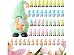 Mini Gnomos, Pvc, Escultura em Miniatura Fofa, Gnomos, Estatuetas, Kit de Enfeites, para Uso Interno e Externo, CHABERLU