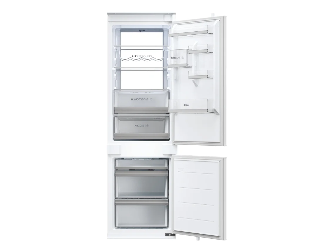 Frigorífico Combinado HAIER HBW7518BT (No Frost - 177.2 cm - 268 L - Branco)