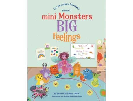 Livro Mini Monsters BIG Feelings de Sharisse Ro Ramos (Inglês)