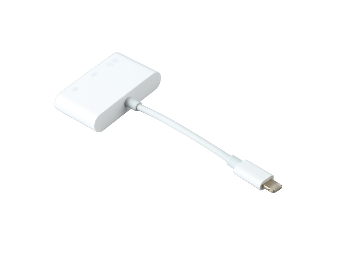 Adaptador de Leitor de Cartões para iPad/iPhone EOOCOO