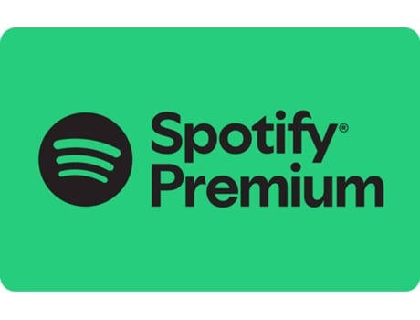 Cartão Spotify PREMIUM 6 Mês 48€ (Cartão Digital)
