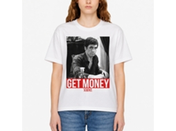 Rockinstone Scarface Movie Get It White Adult T-shirt Size:s