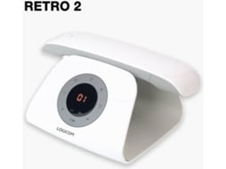 Telefone Fixo LOGICOM Retro 2 (Outlet Caixa Aberta - Branco)