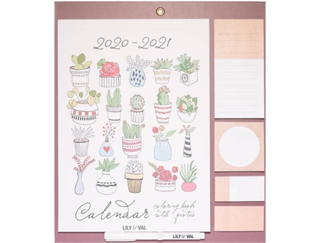 Planner Magnético  Coloring Book (2020/2021)