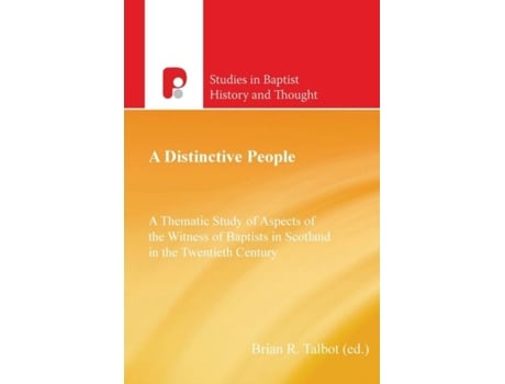 Livro A Distinctive People De Brian Talbot (inglês)