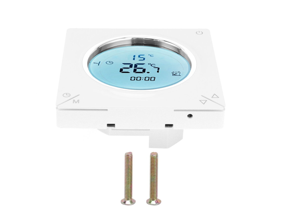 Laxiscreed Termóstato De Aquecimento Elétrico 16a, Controle Inteligente, Compatível Com Ac220v