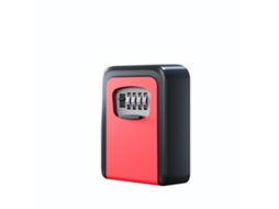 Cofre Chaves CHRUI Capacidade 5 Chaves 12x10x5.2cm (vermelho)