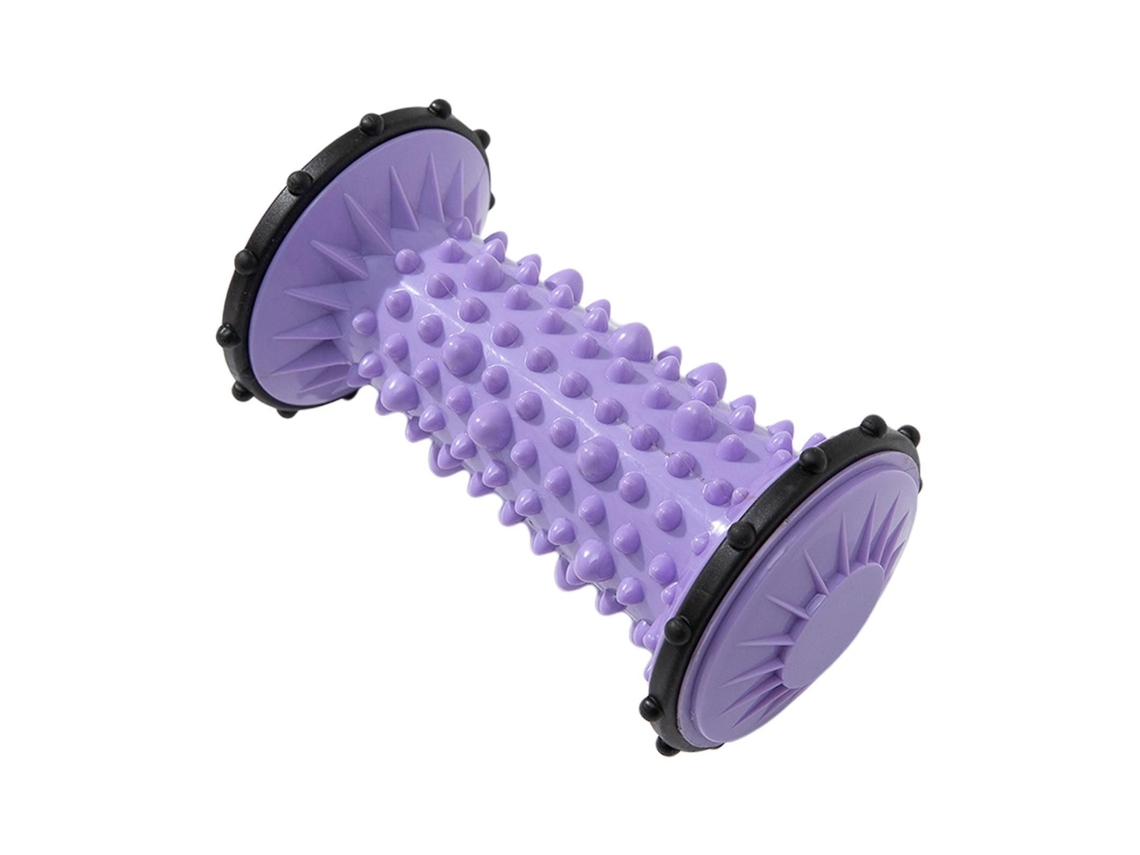 Massageador De Pés Manual Silicone Com Rolo Para Massagem Muscular Profunda.