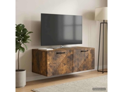 Vidaxl Gabinete de Tv de Parede Carvalho Fumado 78,5 X 41 X 30 Cm