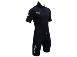 Fato Neoprene Veral Corto Preto Mseland