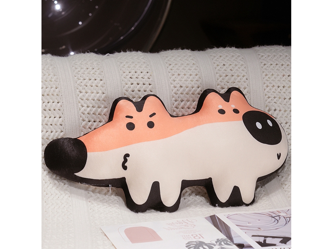 Almofada de Pelúcia Animal Divertido com Design de Desenho Animado Simples e Fofo Vida de Boi e Cavalo CHABERLU