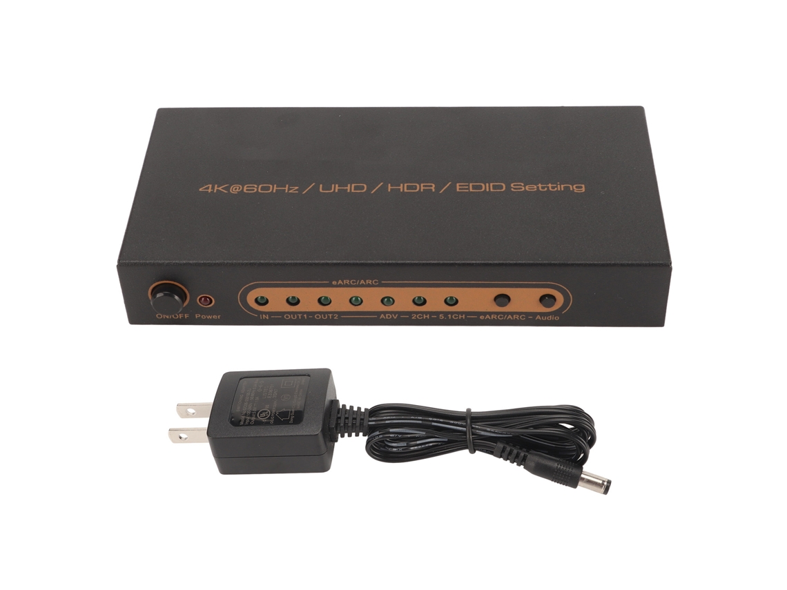 Aetheria extrator de Som Interface Multimídia Hd 4k 60hz Hdr Earc Arc Conversor Us Plug
