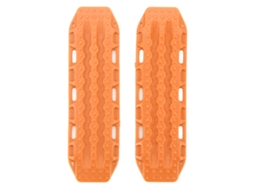 1 Par Sand Ladder Escape Board Plástico Anti-derrame Para Carro Rc Escala 1/18 1/24 Laranja
