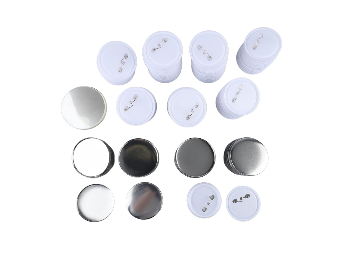 Kit De Pinos Para Botões Traseiros, Resistente, Redondo, Para Confecção De Crachás, Multiuso, Para A Gokoco