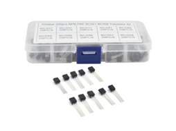 Kit De Transistores Bc327-bc558, 200 Peças, 10 Valores, Potência, Propósito Geral