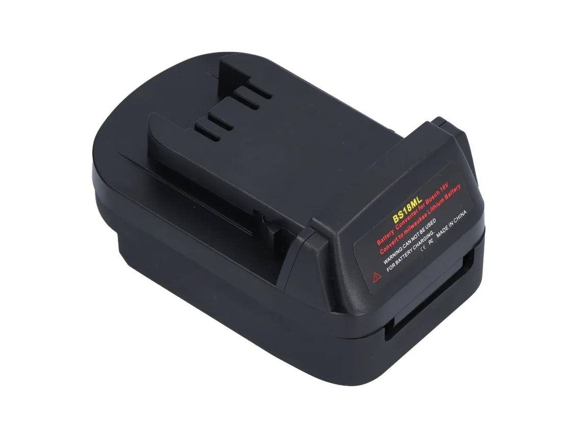 Adaptador De Bateria Bosch 18v Para Milwaukee Com Laxiscreed – Conversor De Voltagem Para Ferramentas